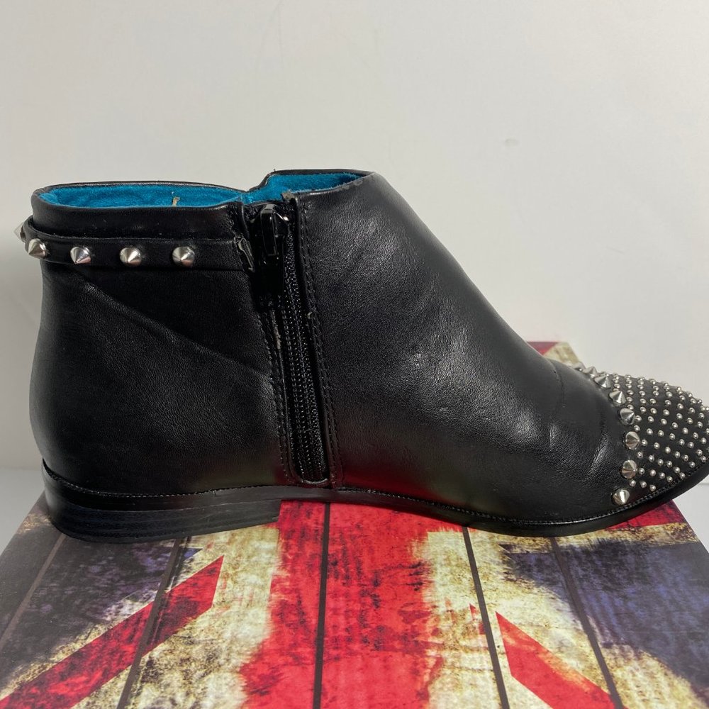 London Rebel Studded Spike Ankle Boot - image 7